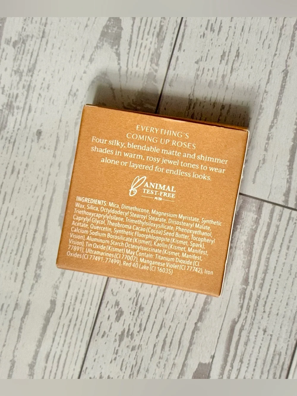 Complex Culture Rosy Outlook Eyeshadow Palette New in Box Unused Cruelty Free